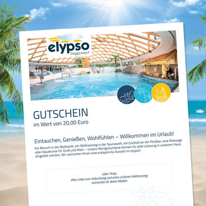 Bild von Wertgutschein zum Ausdrucken